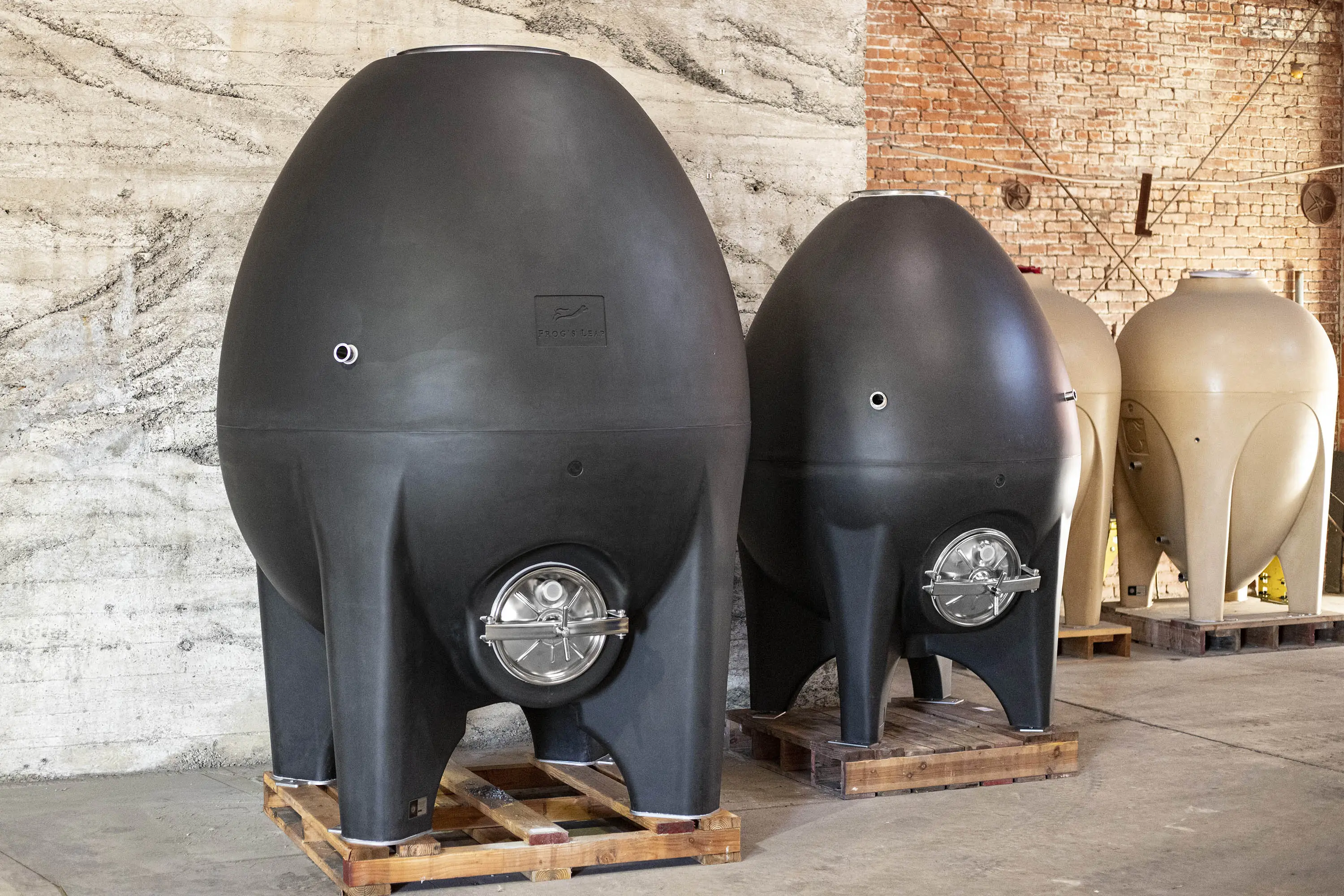 superegg concrete wine tanks